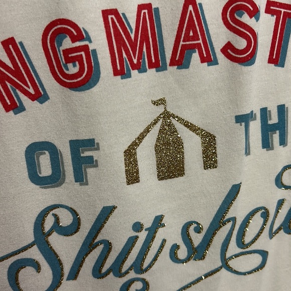 NWOT Ringmaster of the shit show muscle shirt - Picture 2 of 6